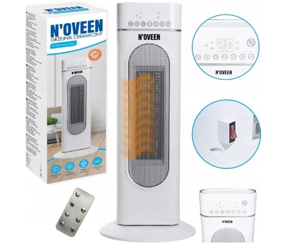 Energeticky Úsporný Elektrický Ohrievač Farelka 2000 W