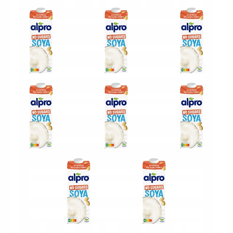 Napój Alpro Sojowe Niesłodzone 1l X8