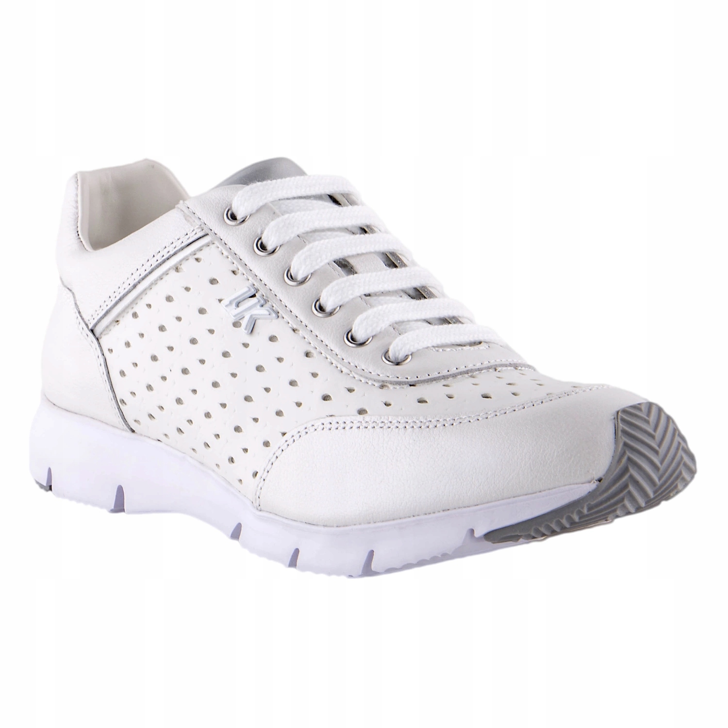 Dámské sportovní tenisky Lumberjack bílé kožené, lehké, velikost 36