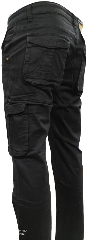 SPODNIE MĘSKIE BOJÓWKI CZARNE W40 Rozmiar 40