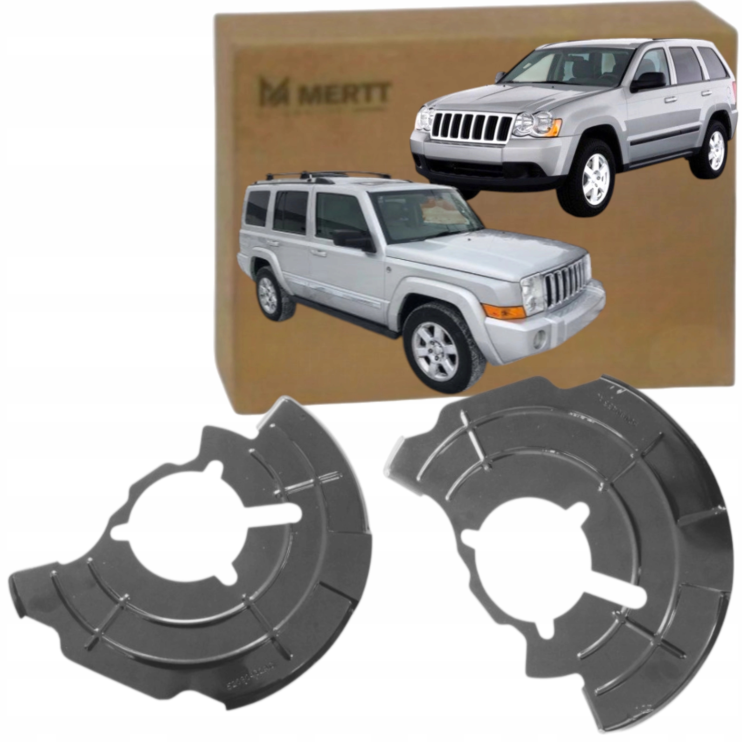 Jeep Grand Cherokee Commander 05-10 Kotevní Kotouč Levý Pravý kryt