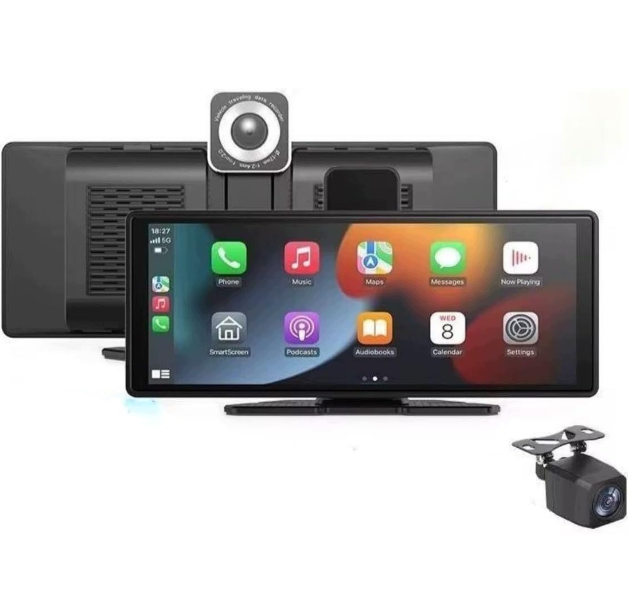 Automobilový záznamník Monitorovací stanice Rádio Kamera Gps Android Apple Aux