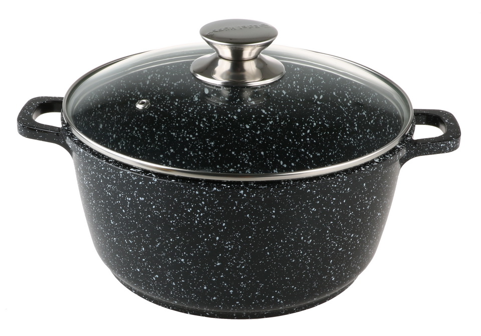 

Garnek Marmurowy Czarny 28cm Indukcja 6,3l 7947