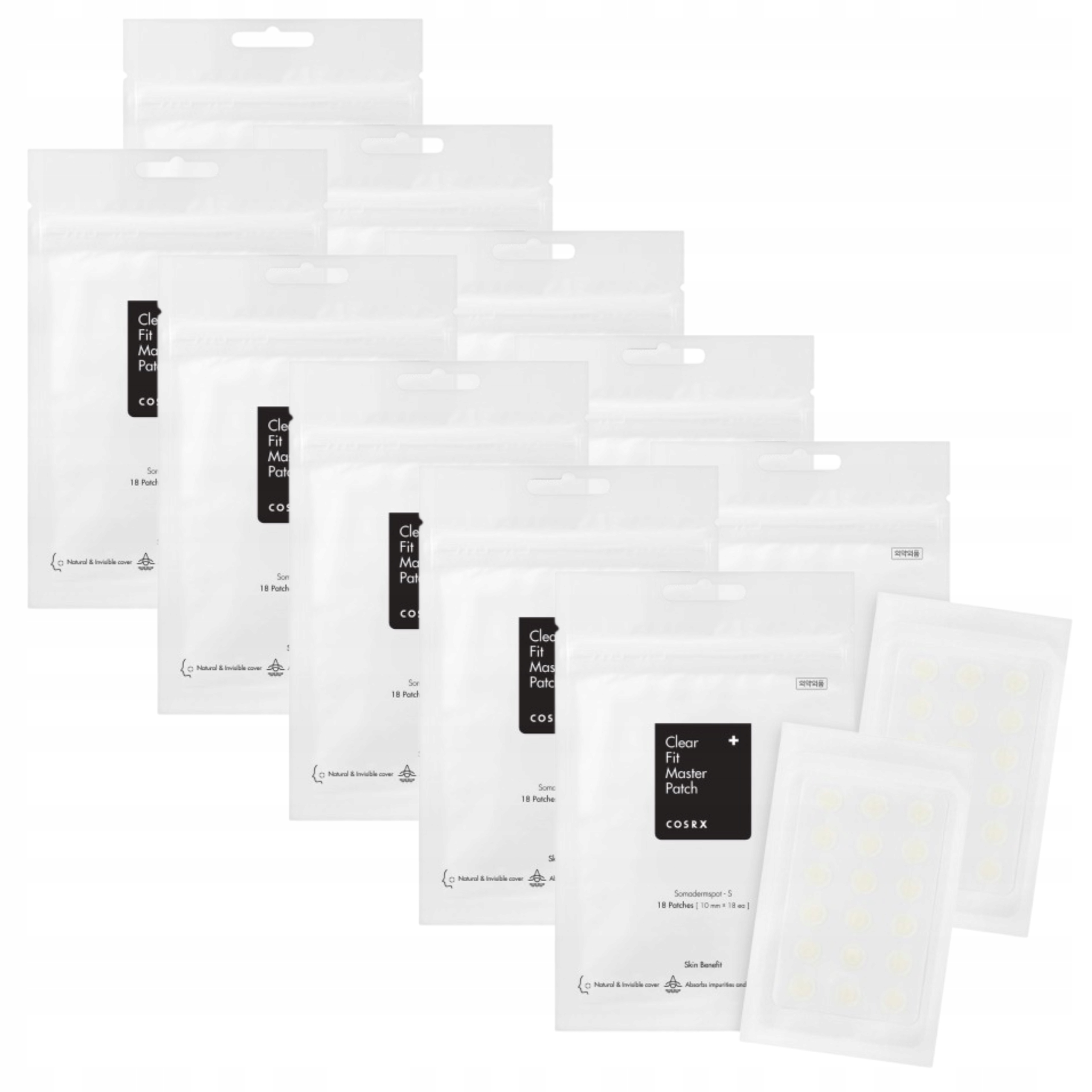 Cosrx Clear Fit Master Patch 10 x 18 patches plasterki na wypryski