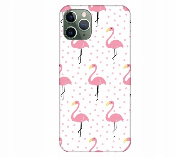 

Etui pokrowiec do iPhone 11 Pro Flamingi róz