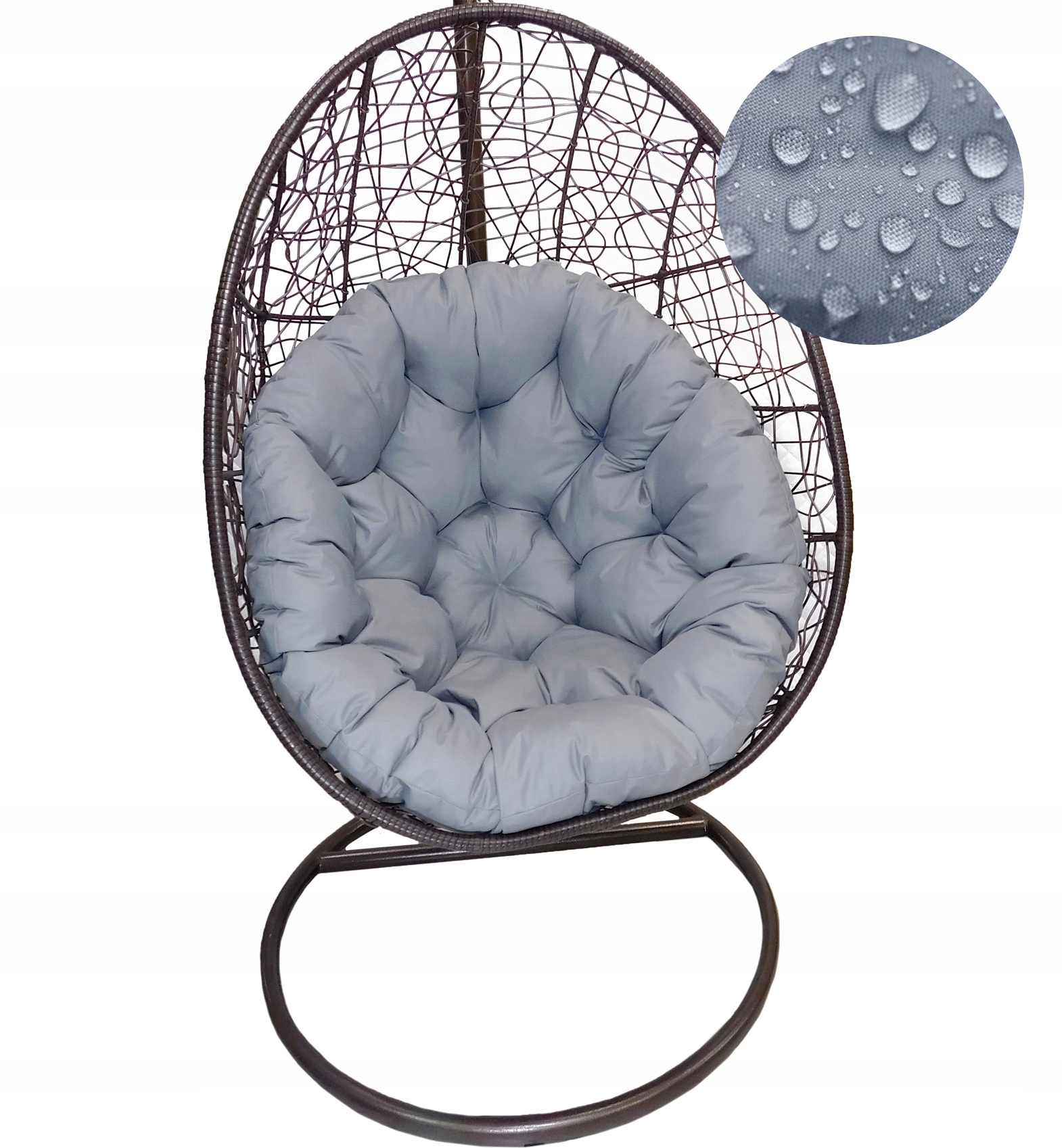 

Poduszka Wodoodporna Na Kokon Fotel Huśtawkę 120cm