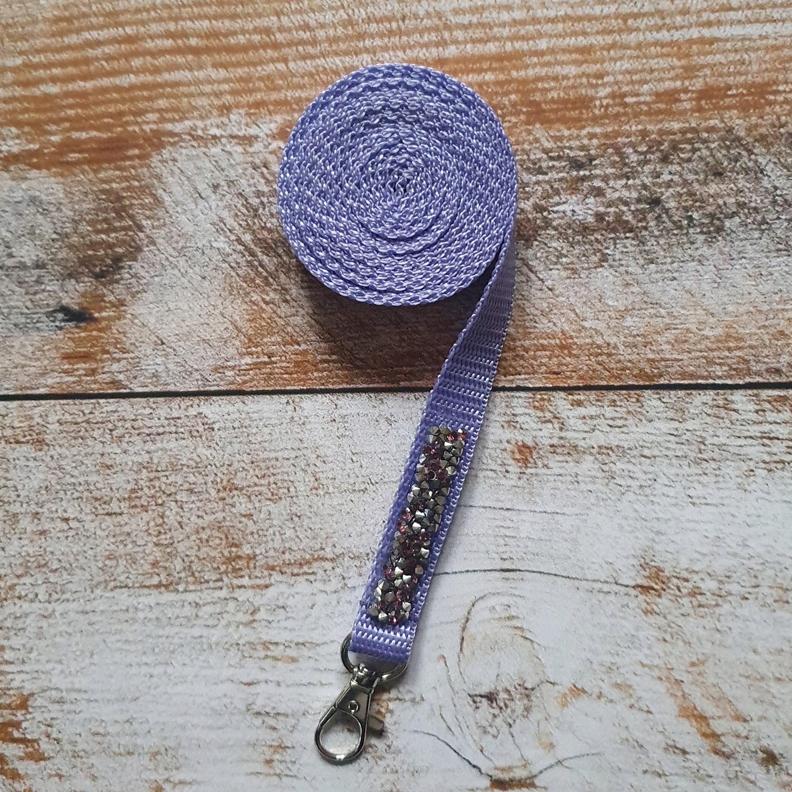 Lonża dla hobby horse w kolorze fioletowym