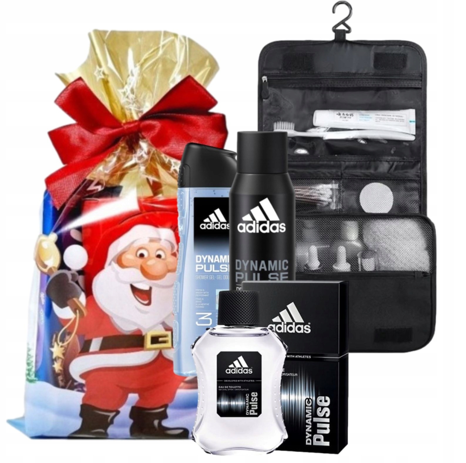 Adidas Sada Gel Deo Perfum Kosmetická Taška jako dárek Dynamic Pulse pro Něj