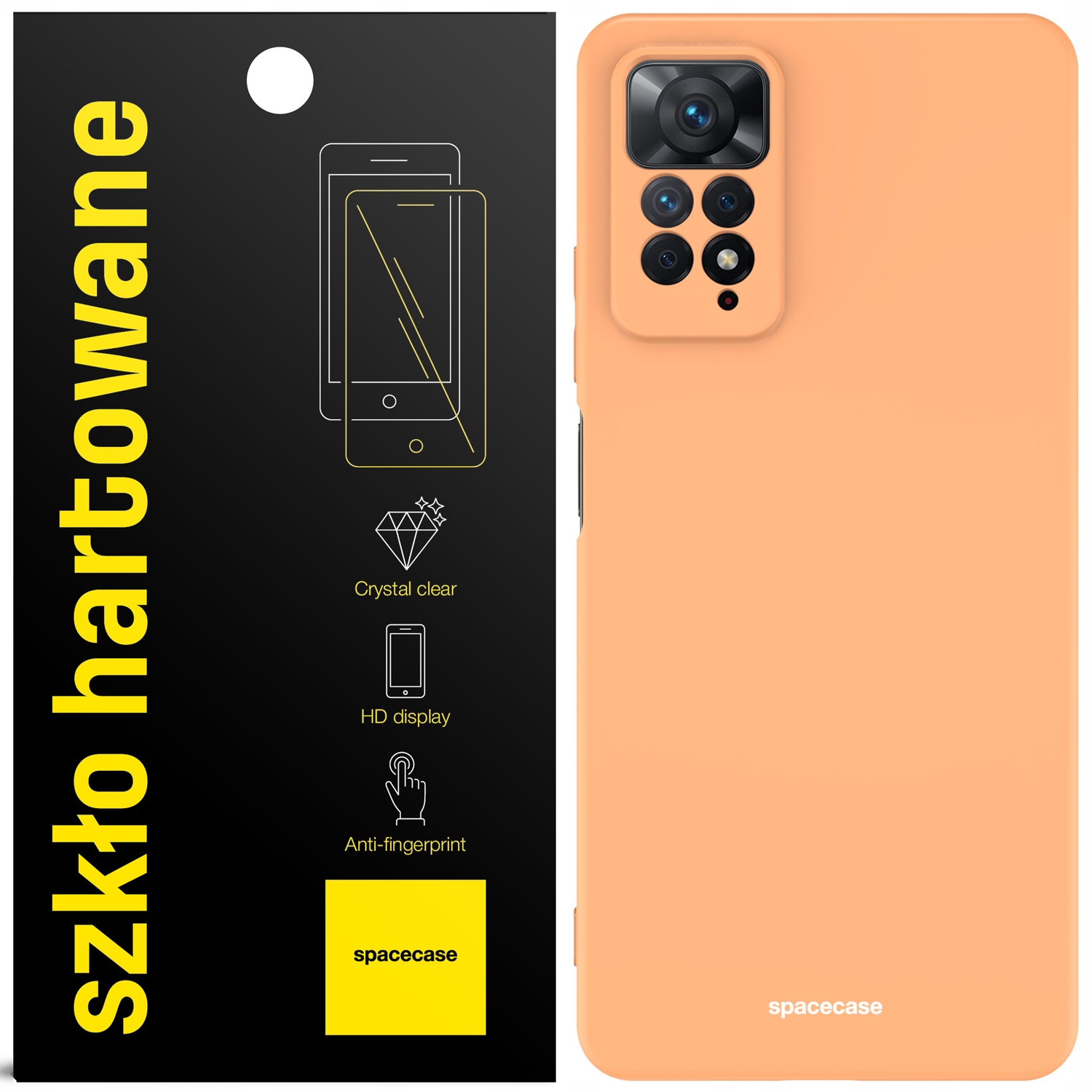

Etui Do Redmi Note 11 Pro Spacecase Szkło