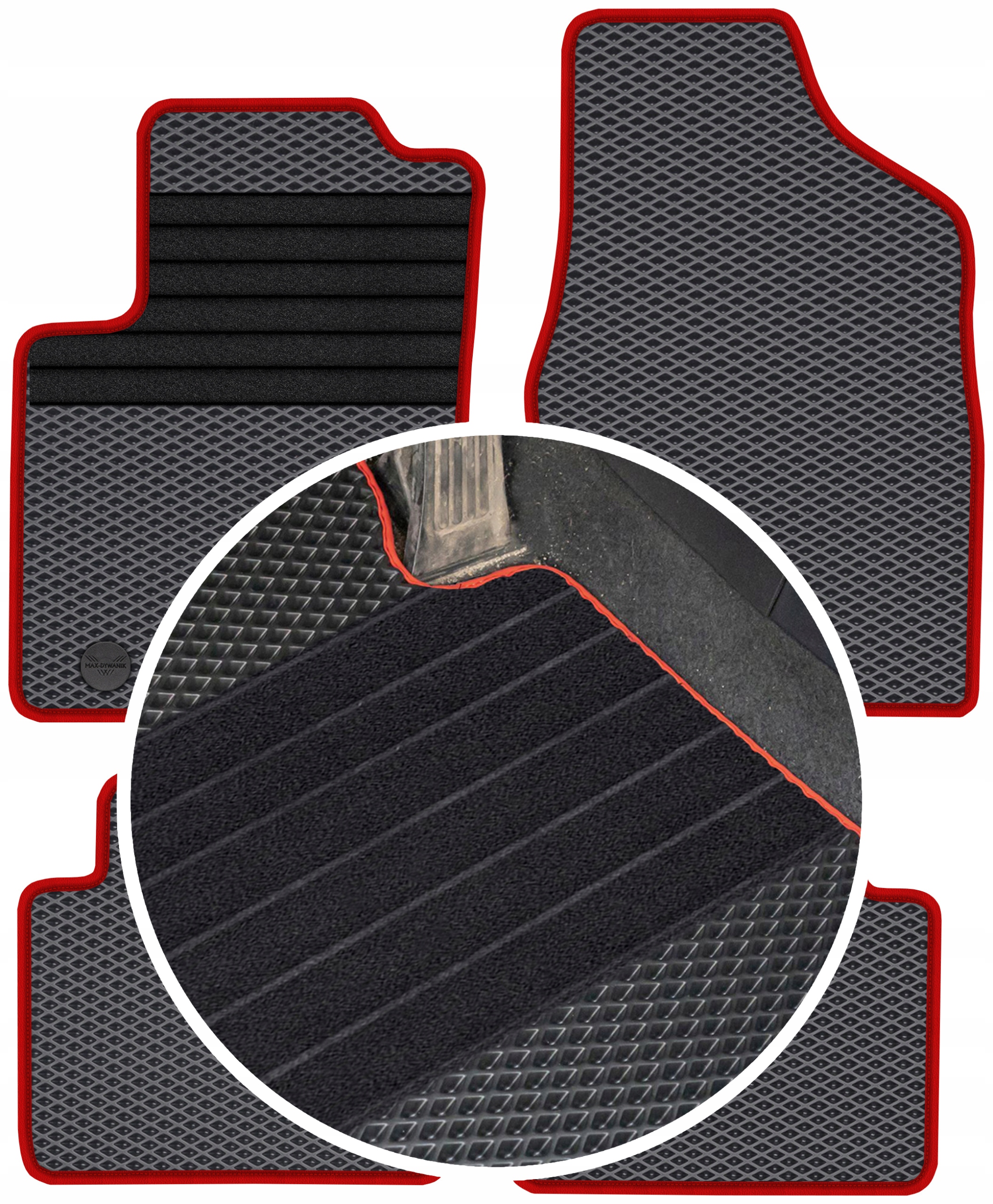 Ford Ka II Hatchback 2008-2016 Gumové rohože do auta Eva Eternity