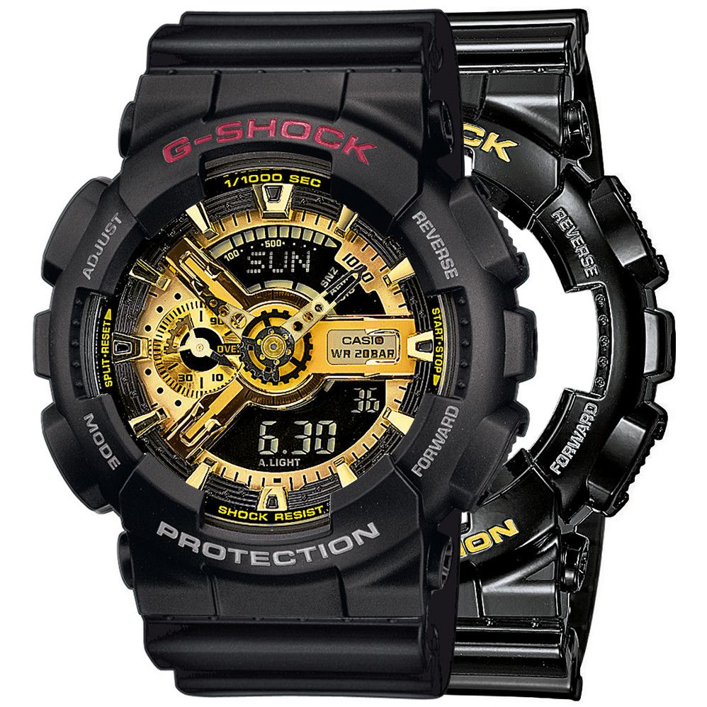 Zegarek Casio G-Shock Set GA-110GB-1AER Bezel 10378531 Pasek 10347688