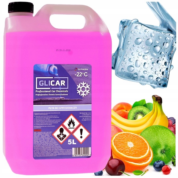 FV TYLKO FAKTURA FIRMA- PŁYN DO SPRYSKIWACZY ZIMOWY -22 NA ZIMĘ 5L