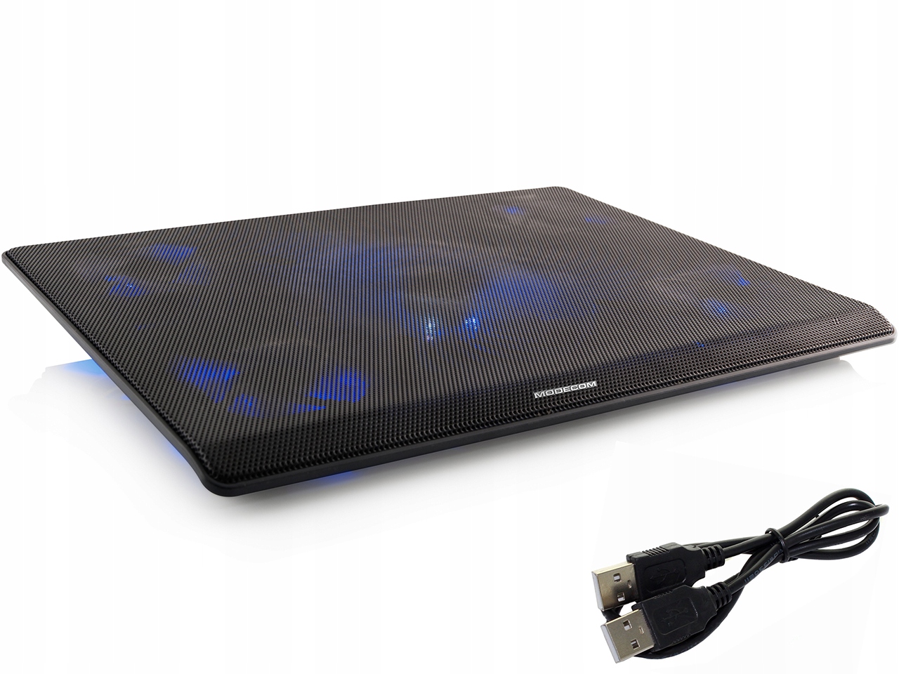 PODKŁADKA CHŁODZĄCA POD LAPTOPA 15,6 CALA do 17,3 CALA >> 5x WENTYLATOR 1+4 Producent Modecom