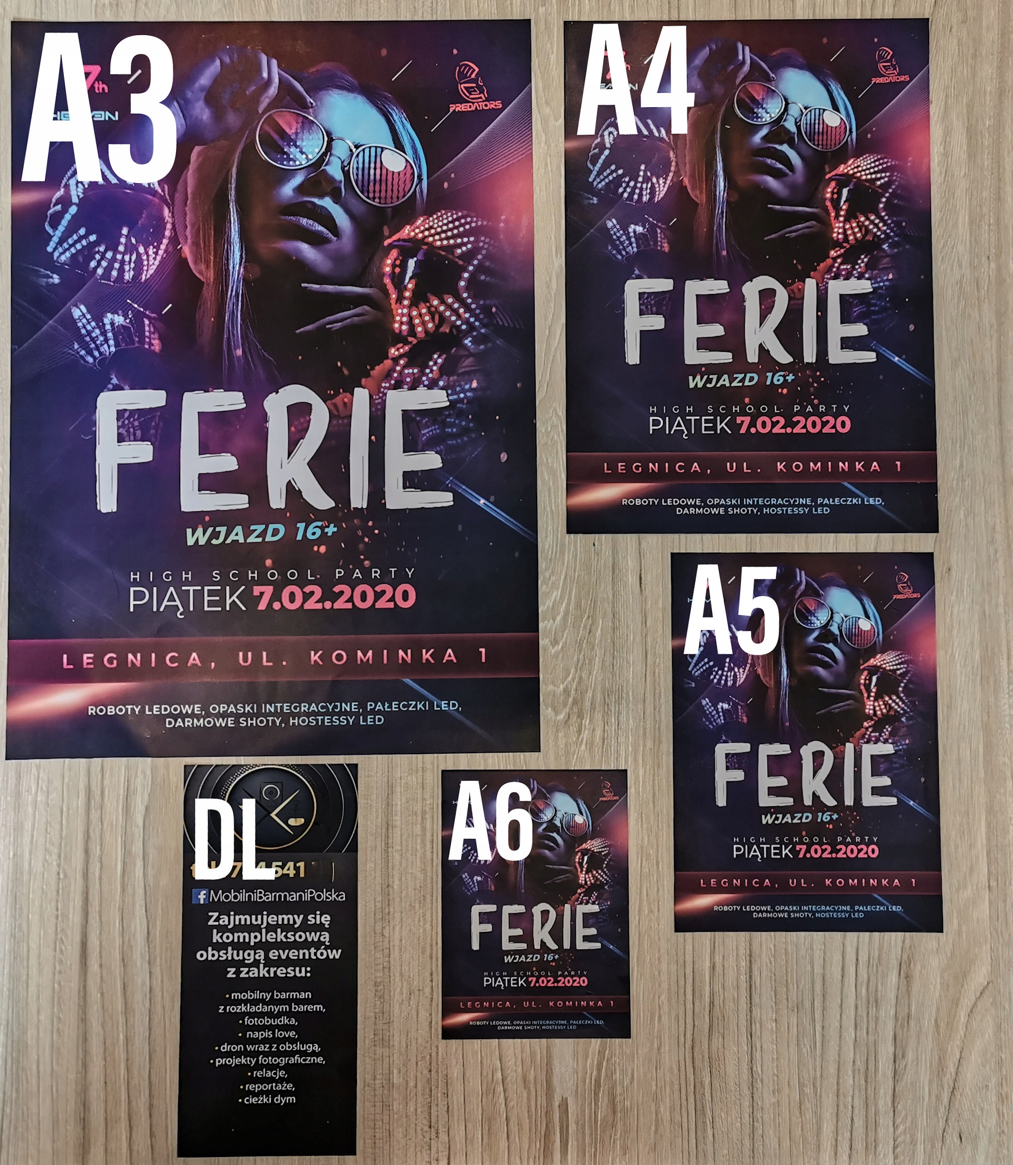 130g ULOTKI ULOTKA A6 1000 JEDNOSTRONNE KOLOR - KREATOR CANVA Marka inny