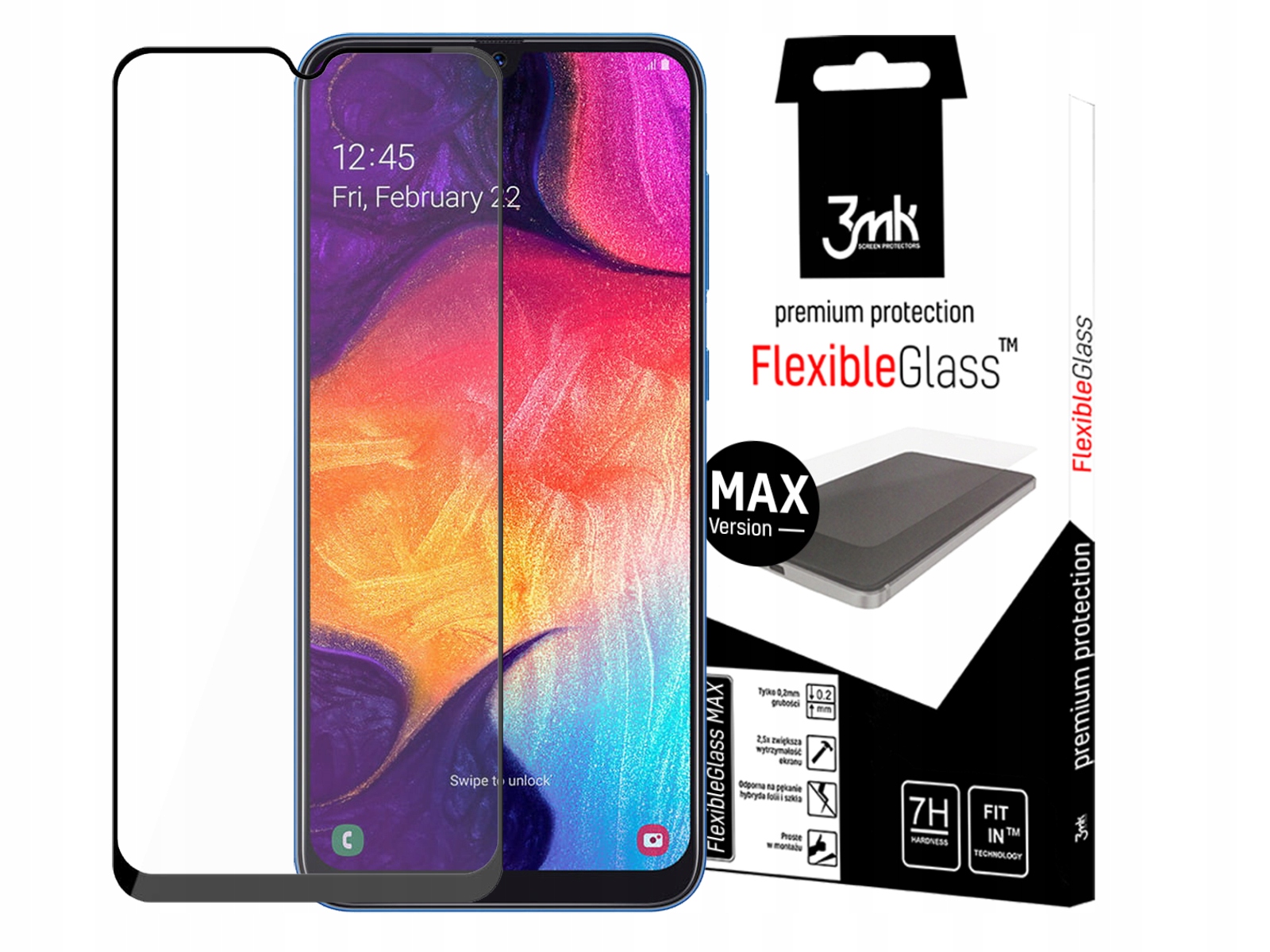 

3MK Flexibleglass Max Szkło Hybryda Do Galaxy S10e
