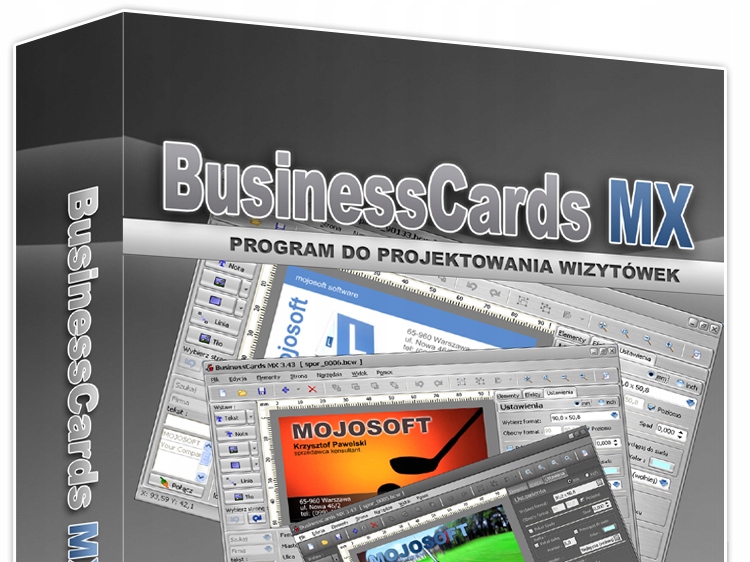 

Program wizytówki - BusinessCards MX