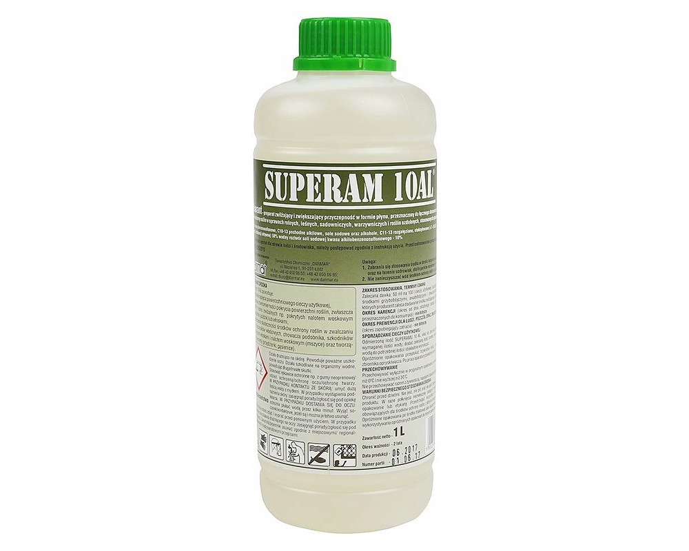 

Superam 10 Al 1L Utrwalacz Adiuwant Do Oprysków