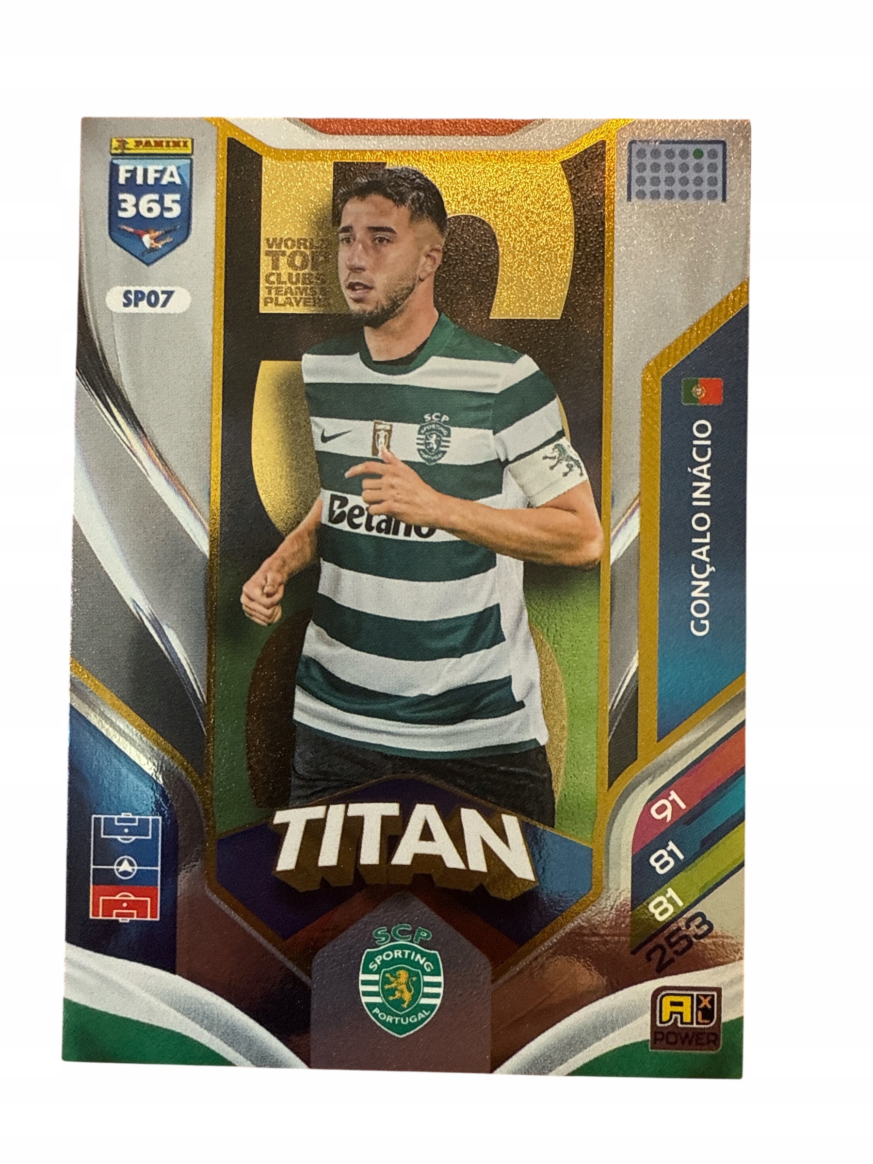 Fifa 365 2026 Adrenalyn XL Panini Sporting Cp SPO7 Inacio Titan