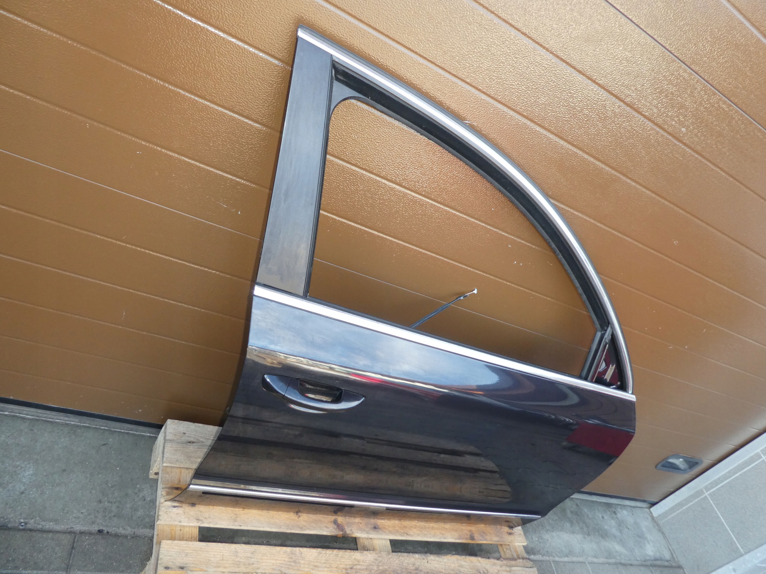 door right front black, SKODA SUPERB II