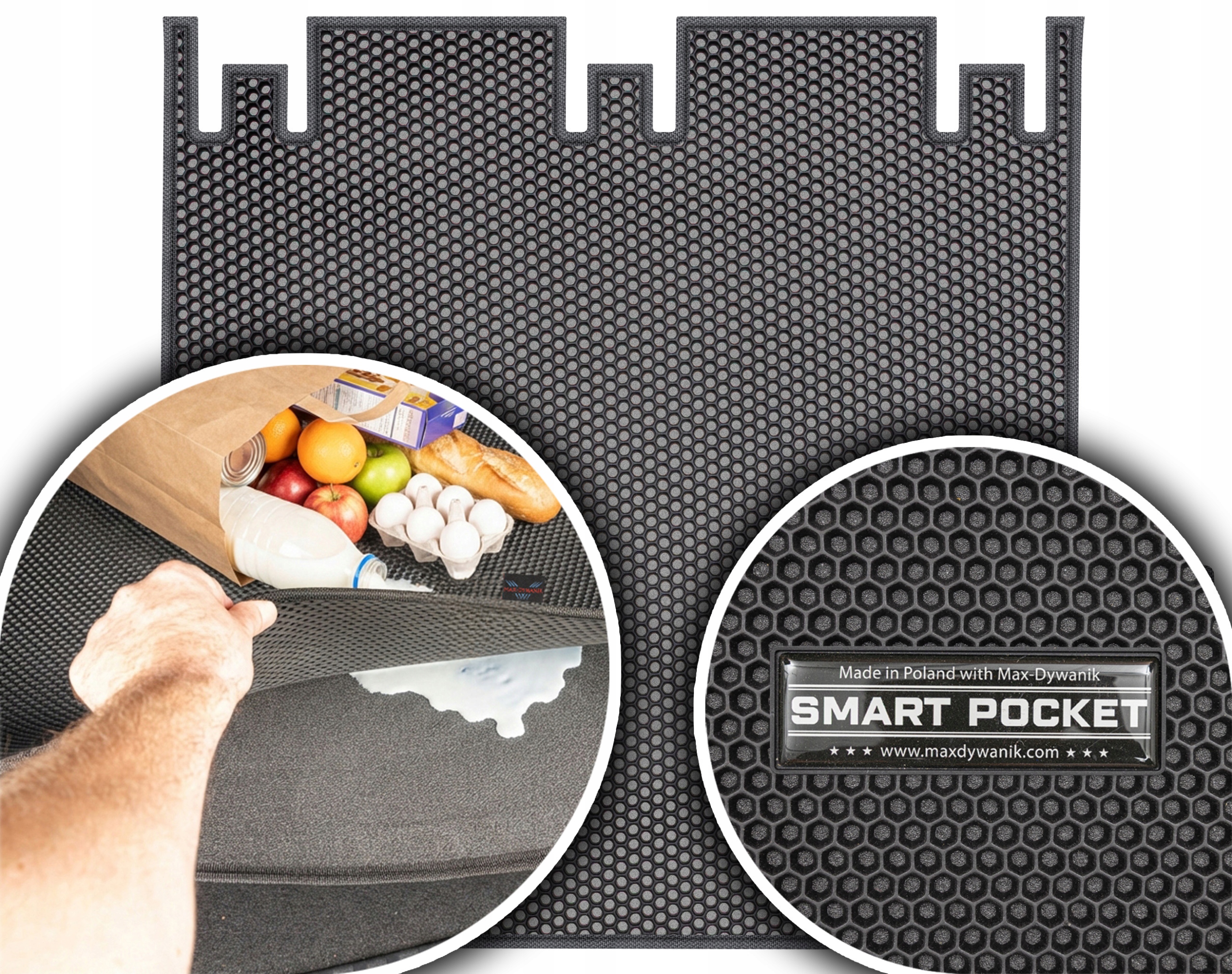 Man Tge 3.180 Furgon od roku 2024. Vložka batožinového priestoru Eva Smart Pocket