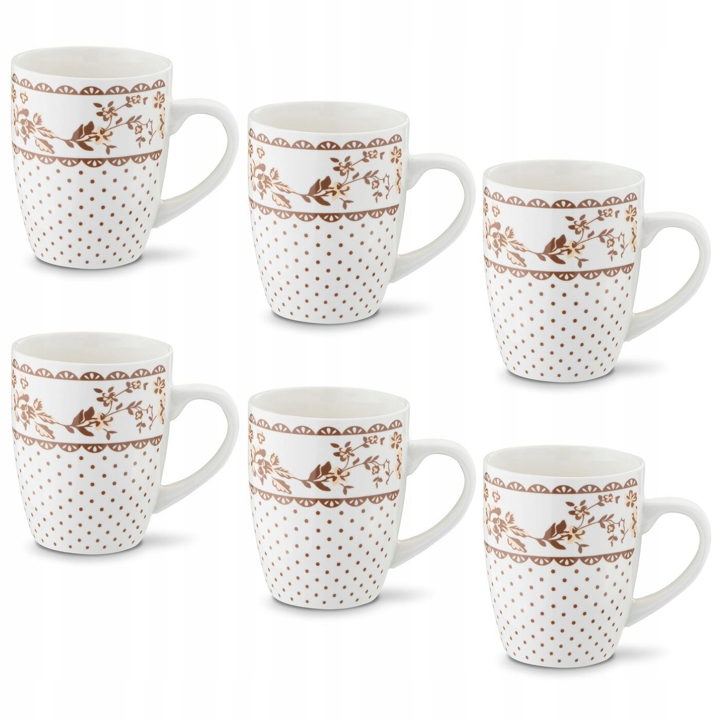 

Zestaw Kubków kubek do Herbaty Kawy 6 szt Tadar