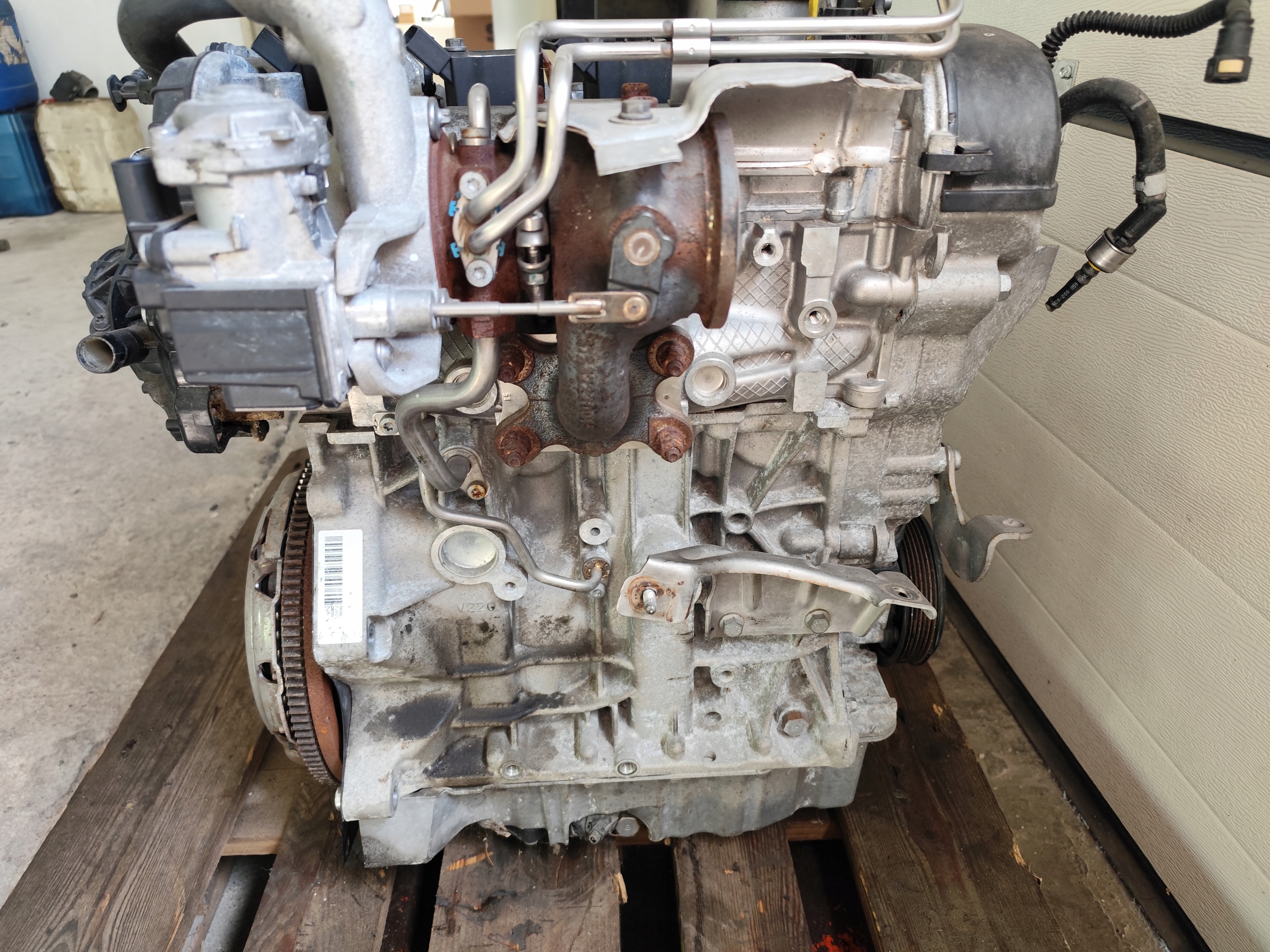 SKODA FABIA III 2015 1.2TSI engine CJZ 120 TYS KM
