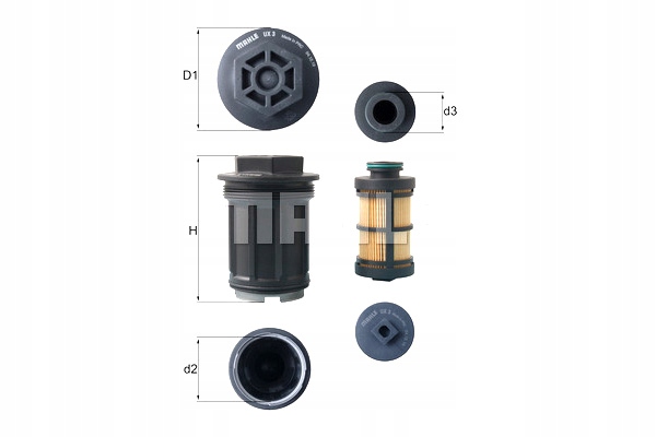 MAHLE FILTR MERCEDES-BENZ