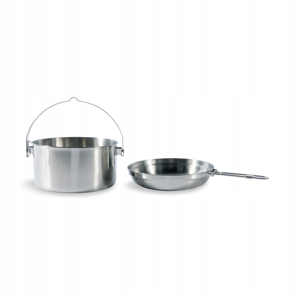 Zestaw naczyń turystycznych Tatonka Kettle 2.5 l steel