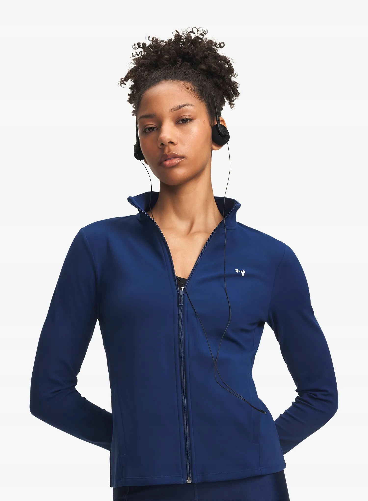 Bluza rozpinana damska Under Armour Motion Full-Zip blackout navy M