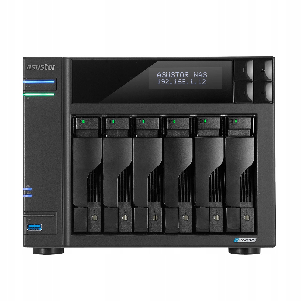 Asustor Nas AS6706T 6x 2,5"/3,5" Sata III/ Celeron N5105 2.0 GHz/ 8GB/ 2x