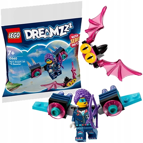 Lego DREAMZzz 30660 Figurka +klocki Ludzik Plecak Odrzutowy Nietoperz