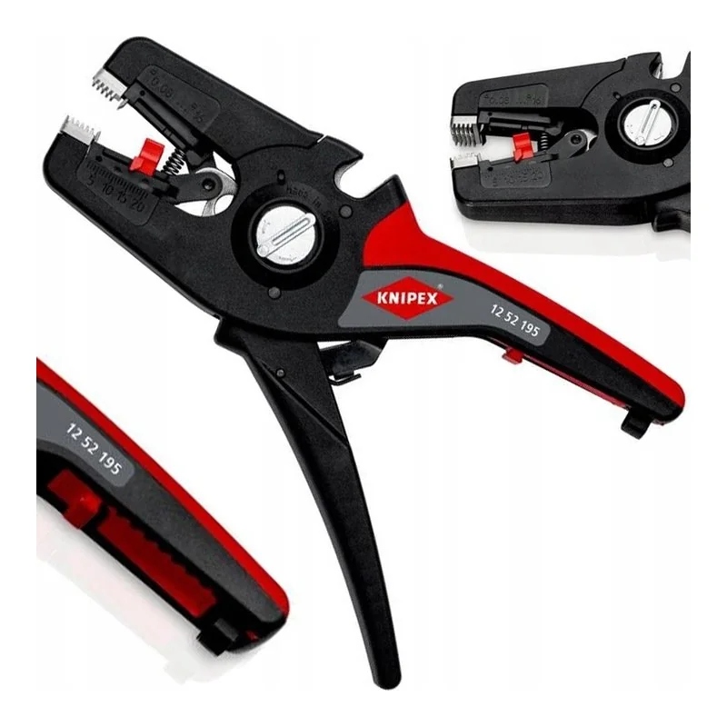 Szczypce Knipex do izolacji 195 mm 0,08/16 mm 12 52 195