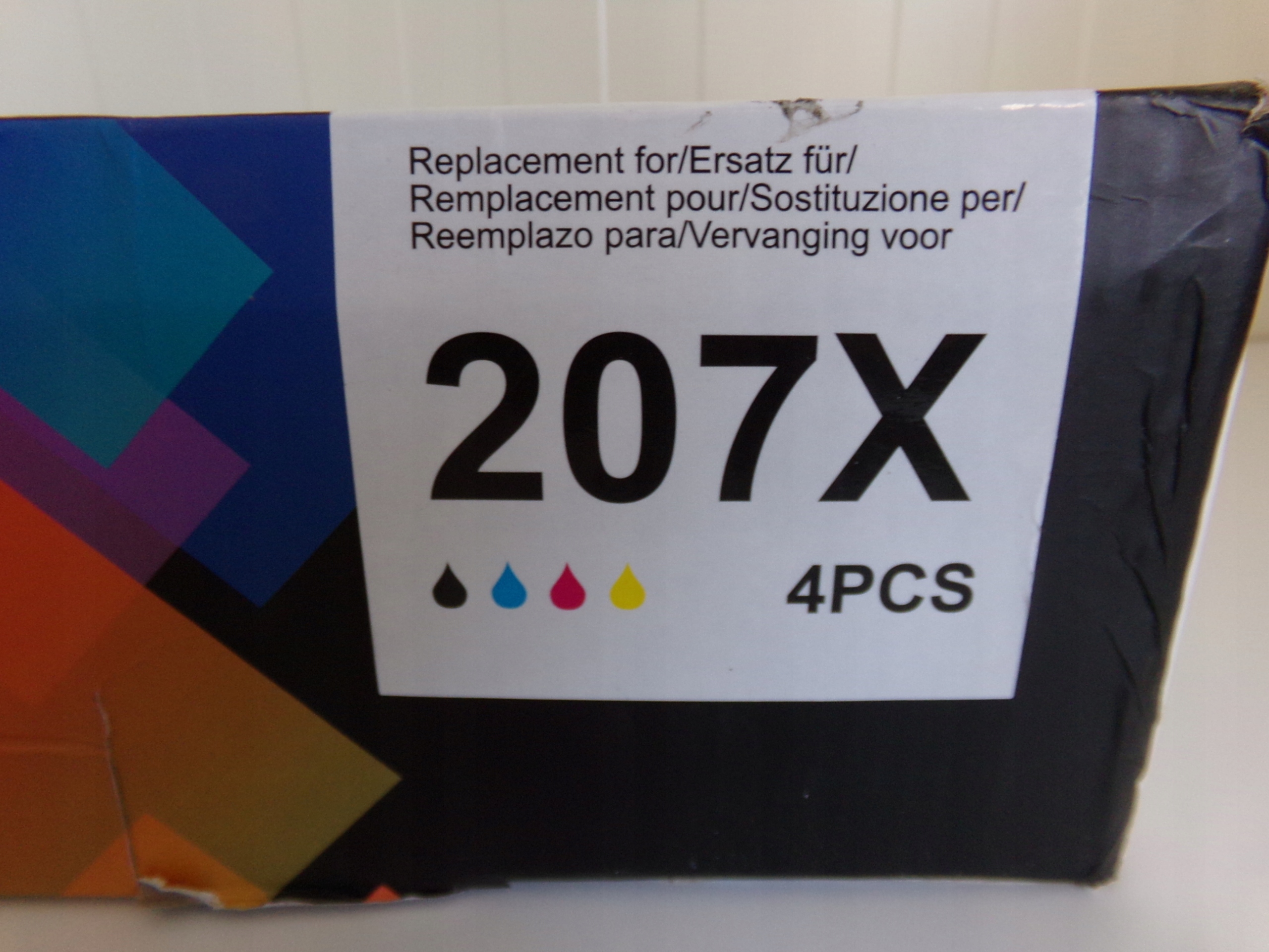Kompatibilní toner 207X 4 ks (cmyk) pro tiskárny Hp Color LaserJet Pro