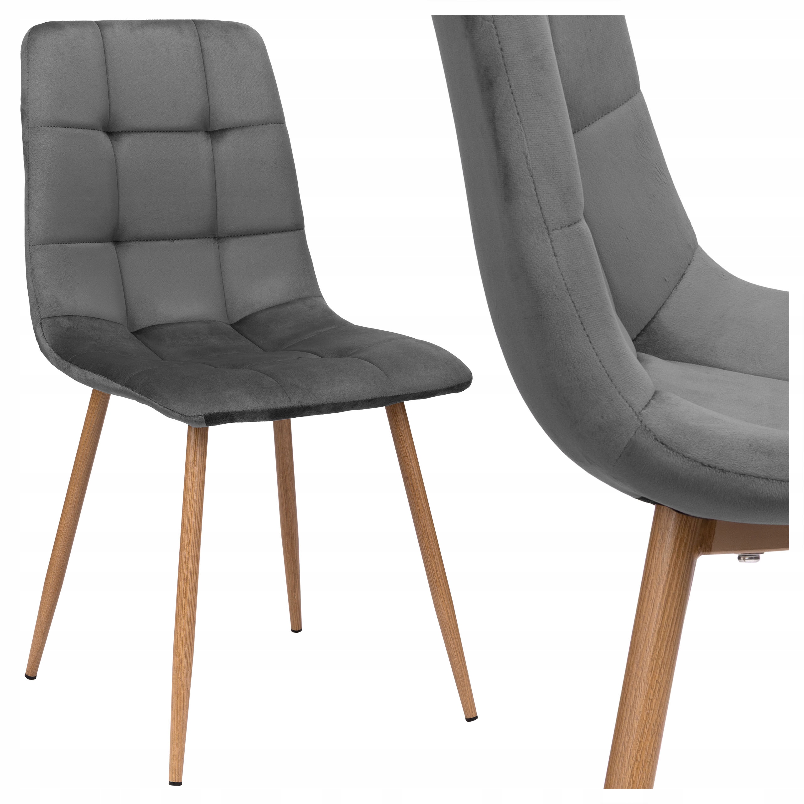 Velurové Křeslo Grafitové, Sametové, Čalouněné Do Jídelny Obývacího Pokoje