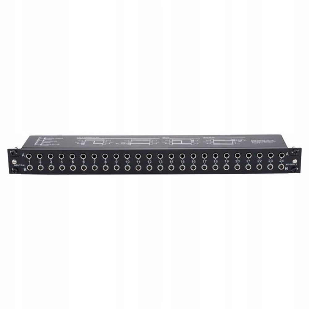 Krosovka Neutrik Rean NYS-SPP-L1 funkčný patch modulárny panel