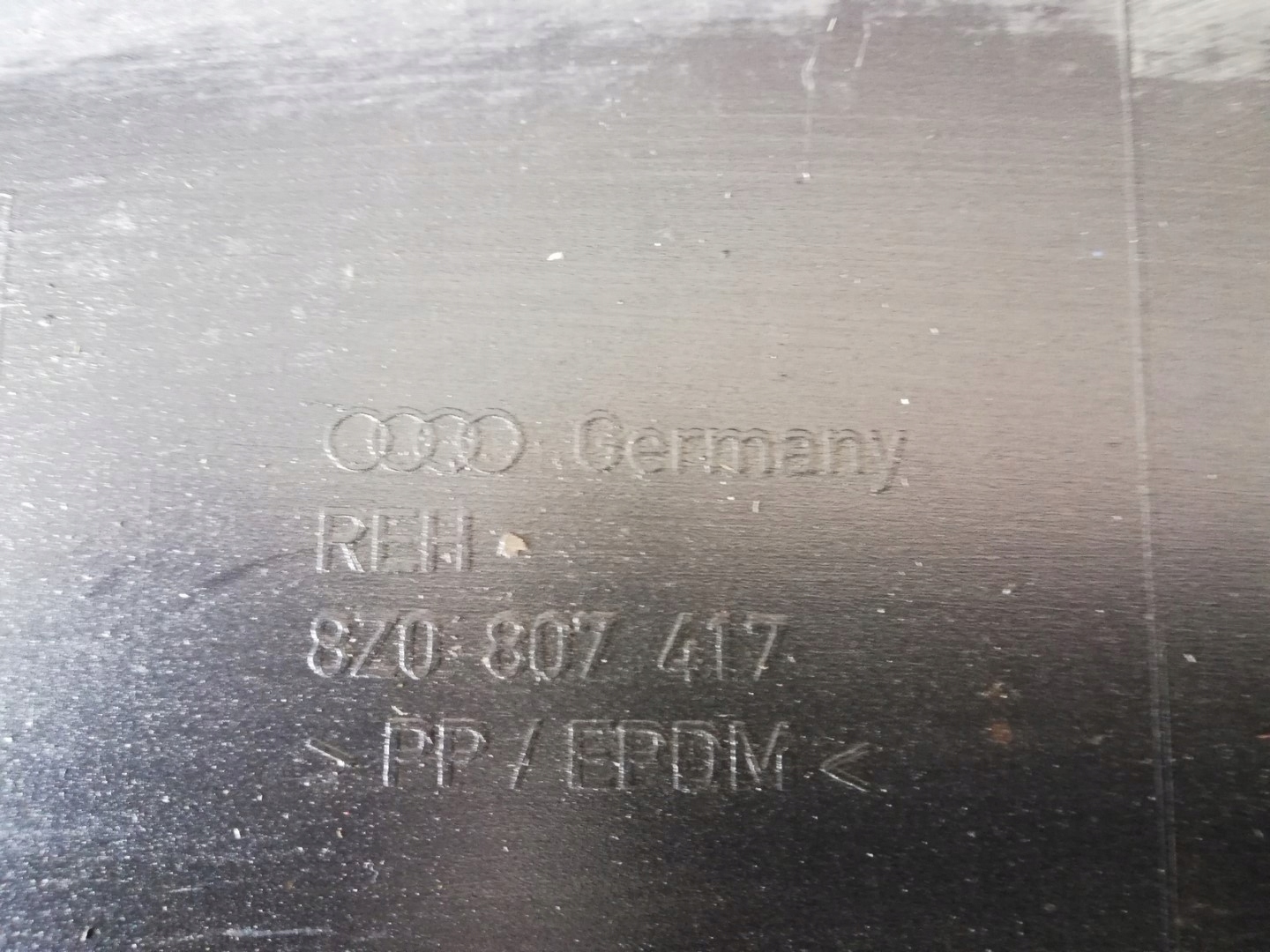 Stoßstange heck hinten AUDI A2 99-05