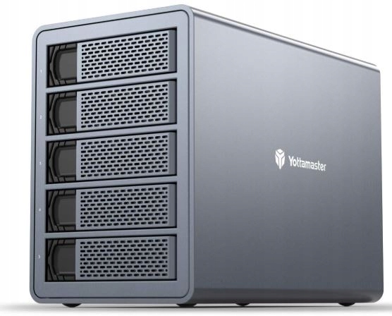 Yottamaster Y-Focus 5 Bay USB3.0 Kryt pevného disku 5x Hdd/ssd 90TB