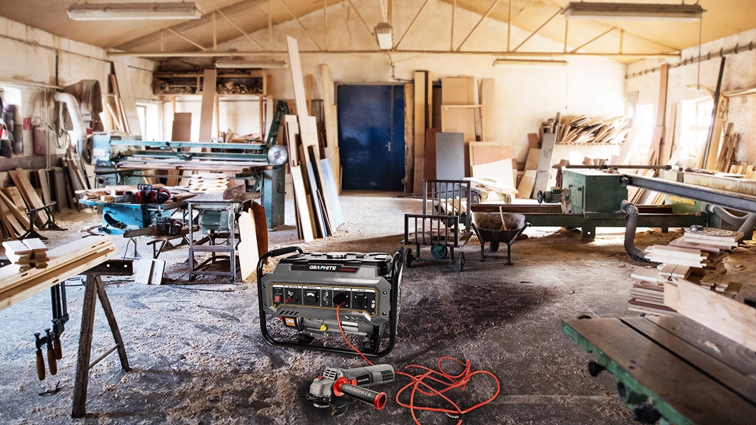 GRAPHITE AGREGAT PRĄDOTWÓRCZY GENERATOR 2200W OLEJ Nominalna moc prądnicy 2000 W