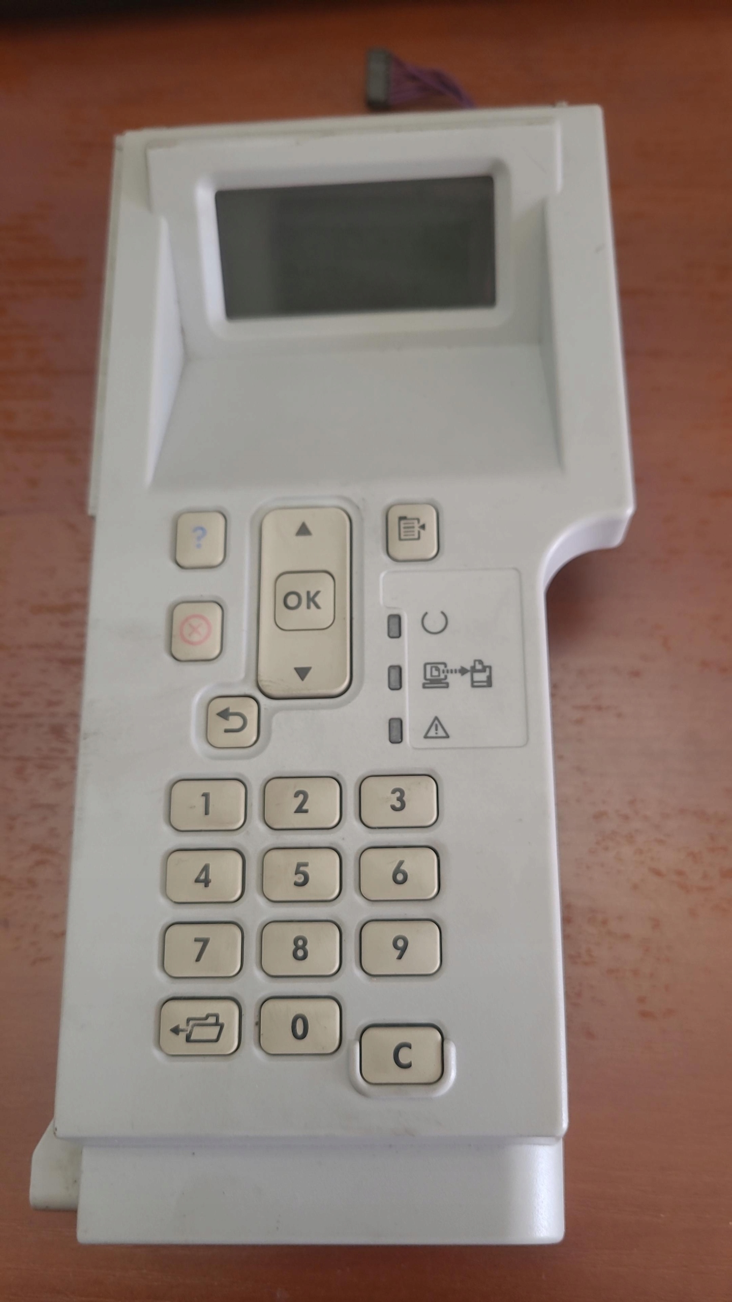 Wyświetlacz panel HP LaserJet P3015 RM1-6518