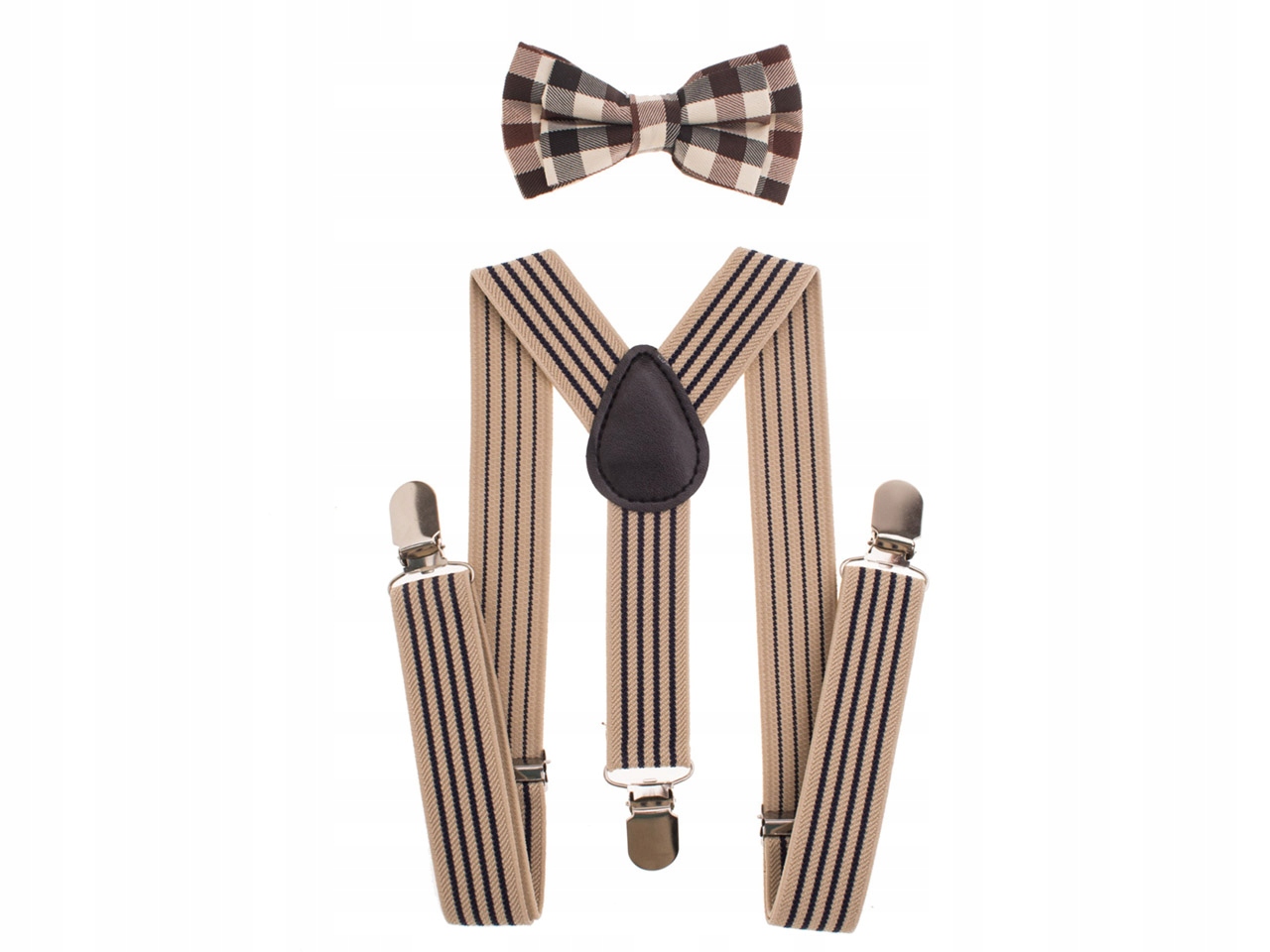 MUCHA I SZELKI DLA CHŁOPCA ZESTAW MUSZKA KRATA Marka Piambo