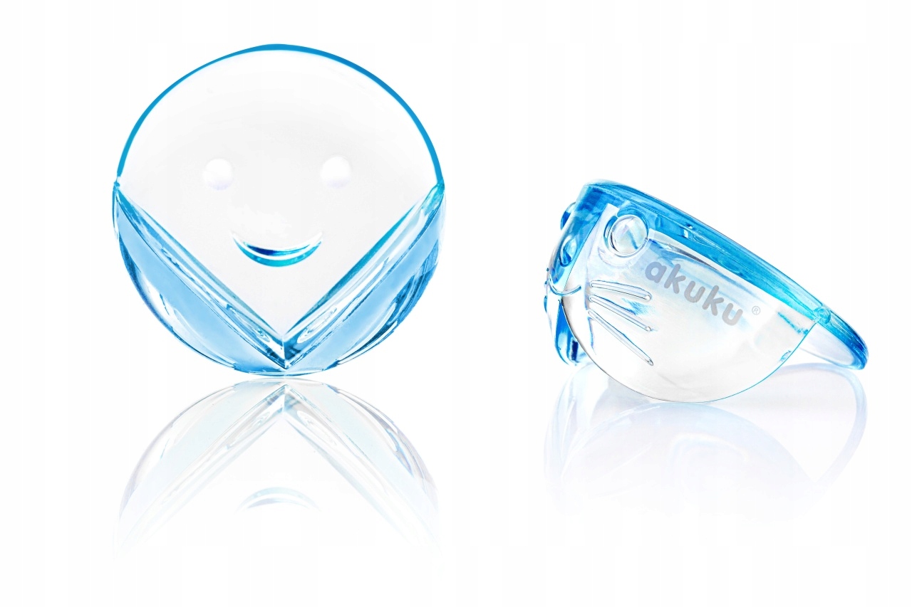 AKUKU ZABEZPIECZENIE NAROŻNIKÓW STOŁU SILIKONOWA OSŁONA NA KANTY OWALNA 4sz Marka Akuku