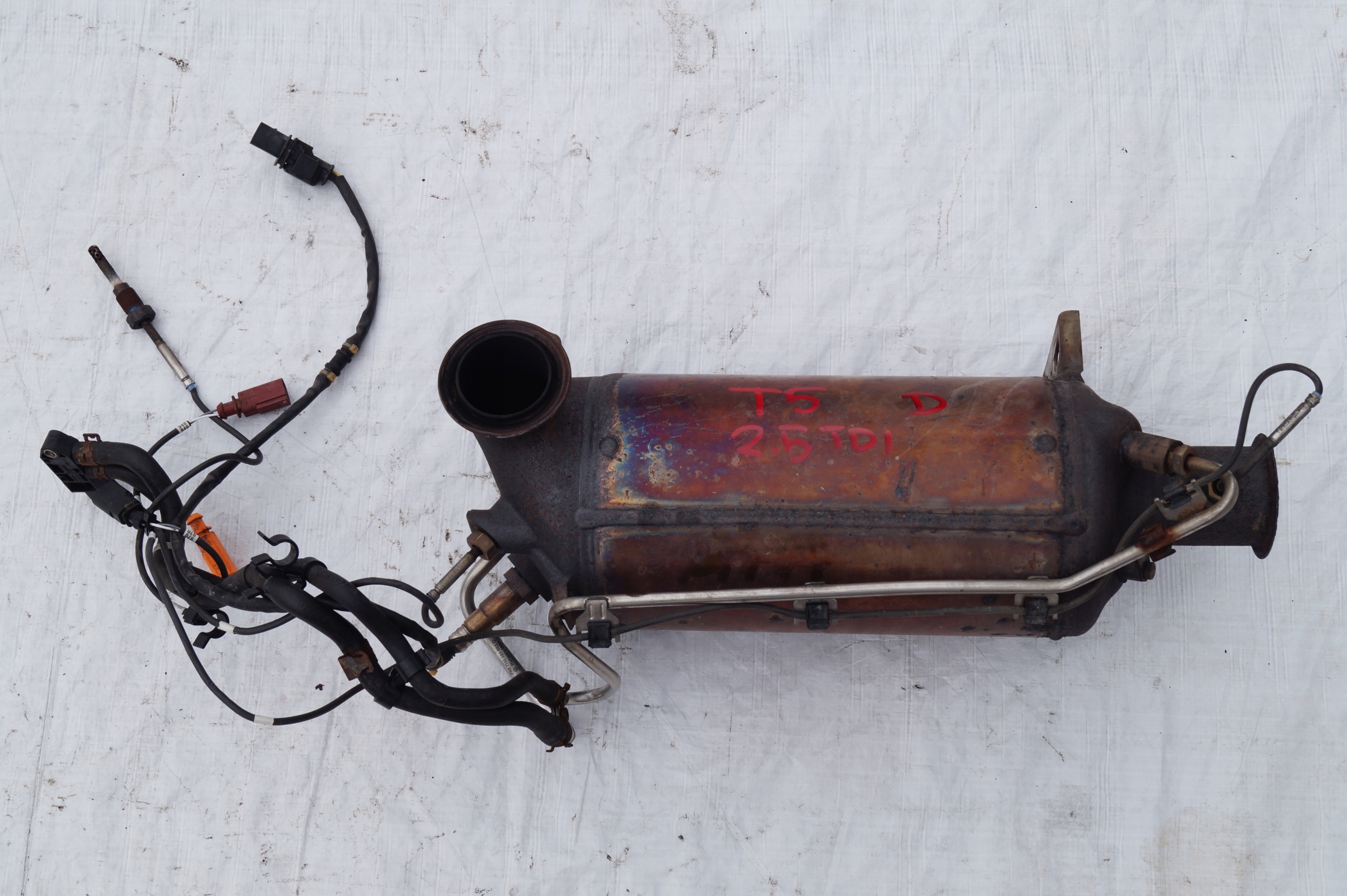 FILTR CZĄSTEK STAŁYCH DPF VW T5 2.5 TDI 7H0254700L