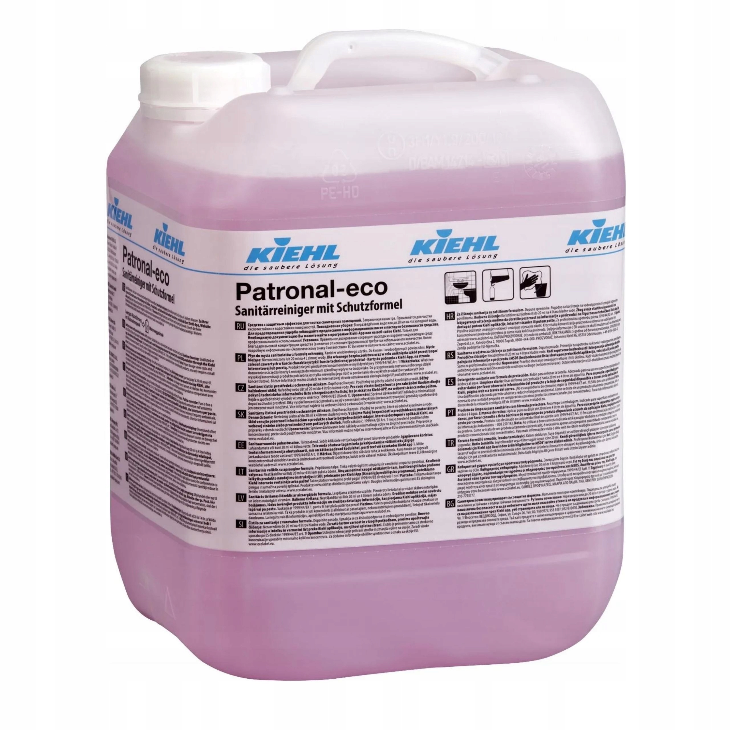 Kiehl Patronal Eco 10 L – Ekologický Prostředek Na Mytí Sanitárních Zařízení