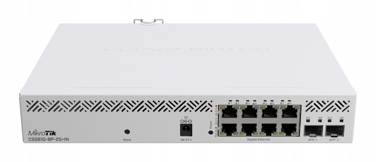 Mikrotik Cloud Smart Switch 8P CSS610-8P-2S+IN
