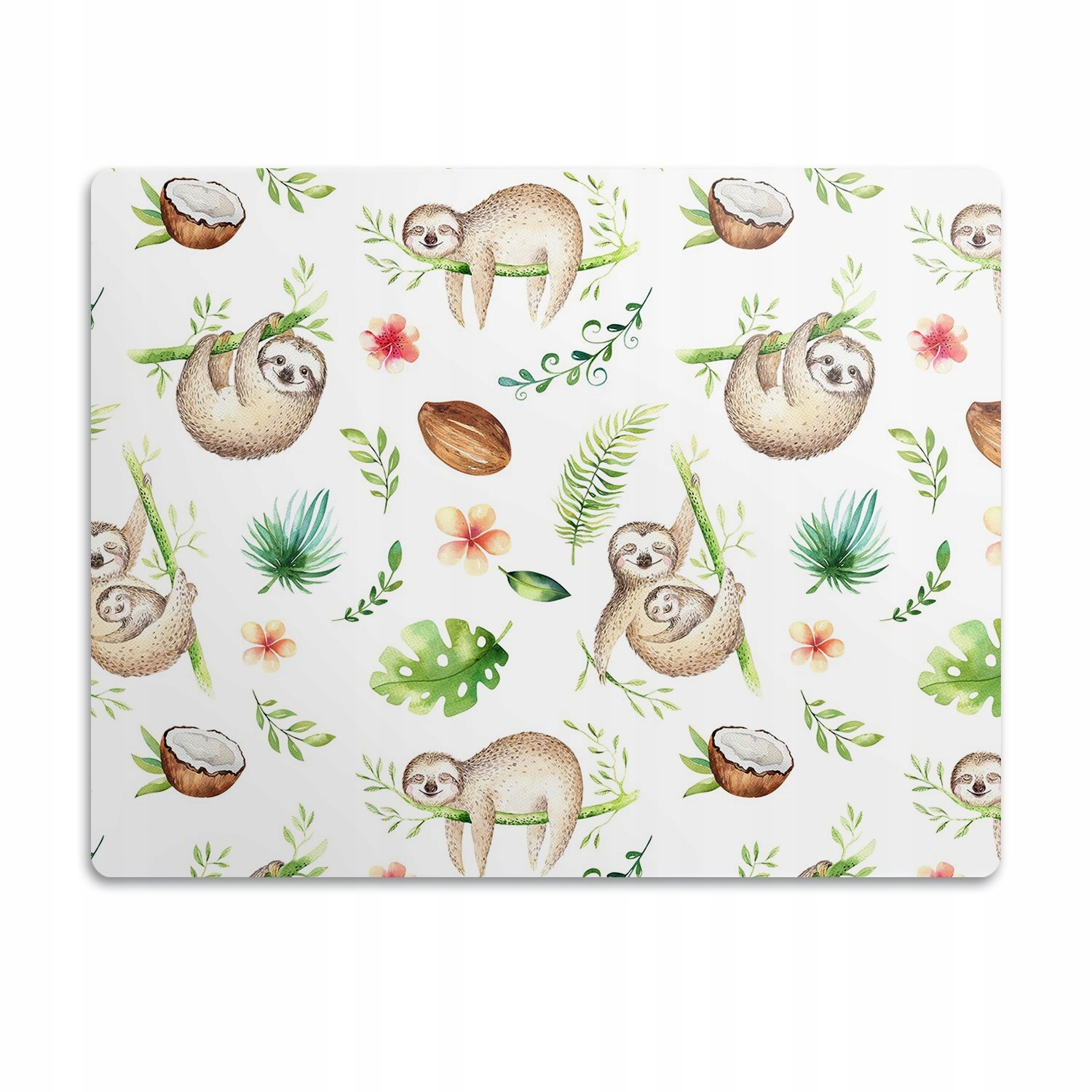 Levně Podložka pod misku pro psa Leniwce zvířata 60x40 cm