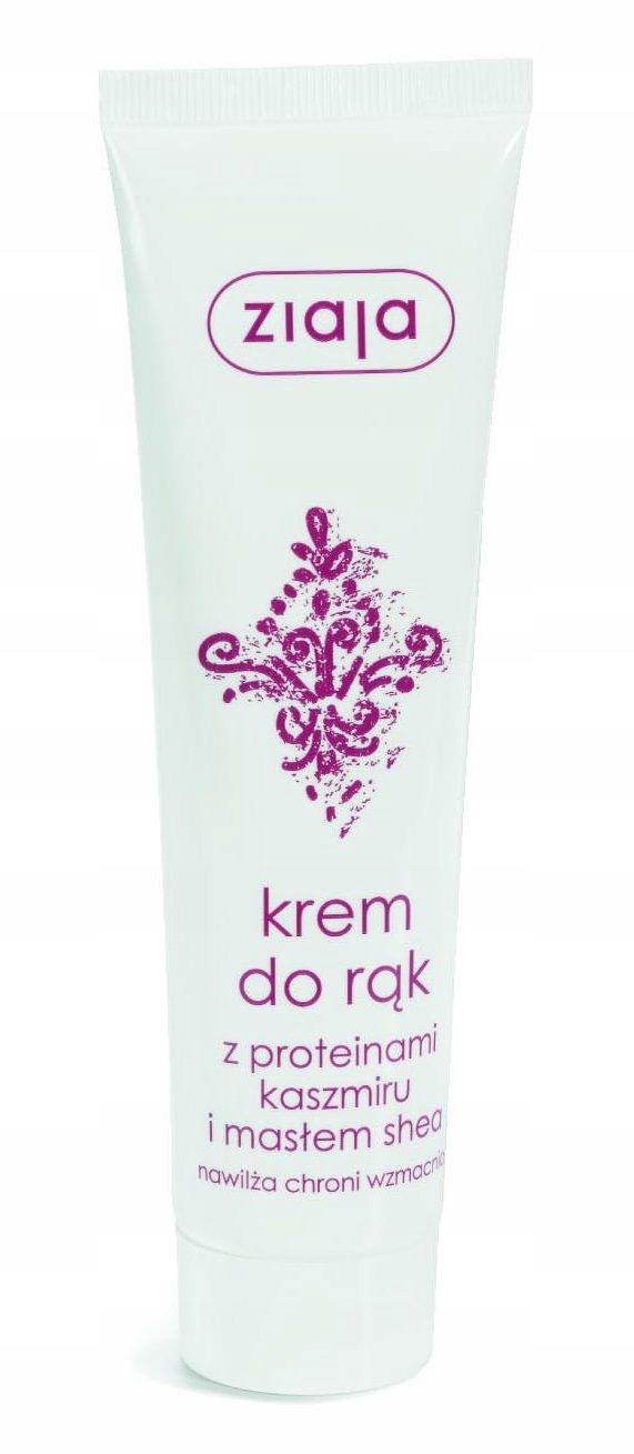 ZIAJA Krem do rąk PROTEINY KASZMIRU i MASŁO SHEA 100ml