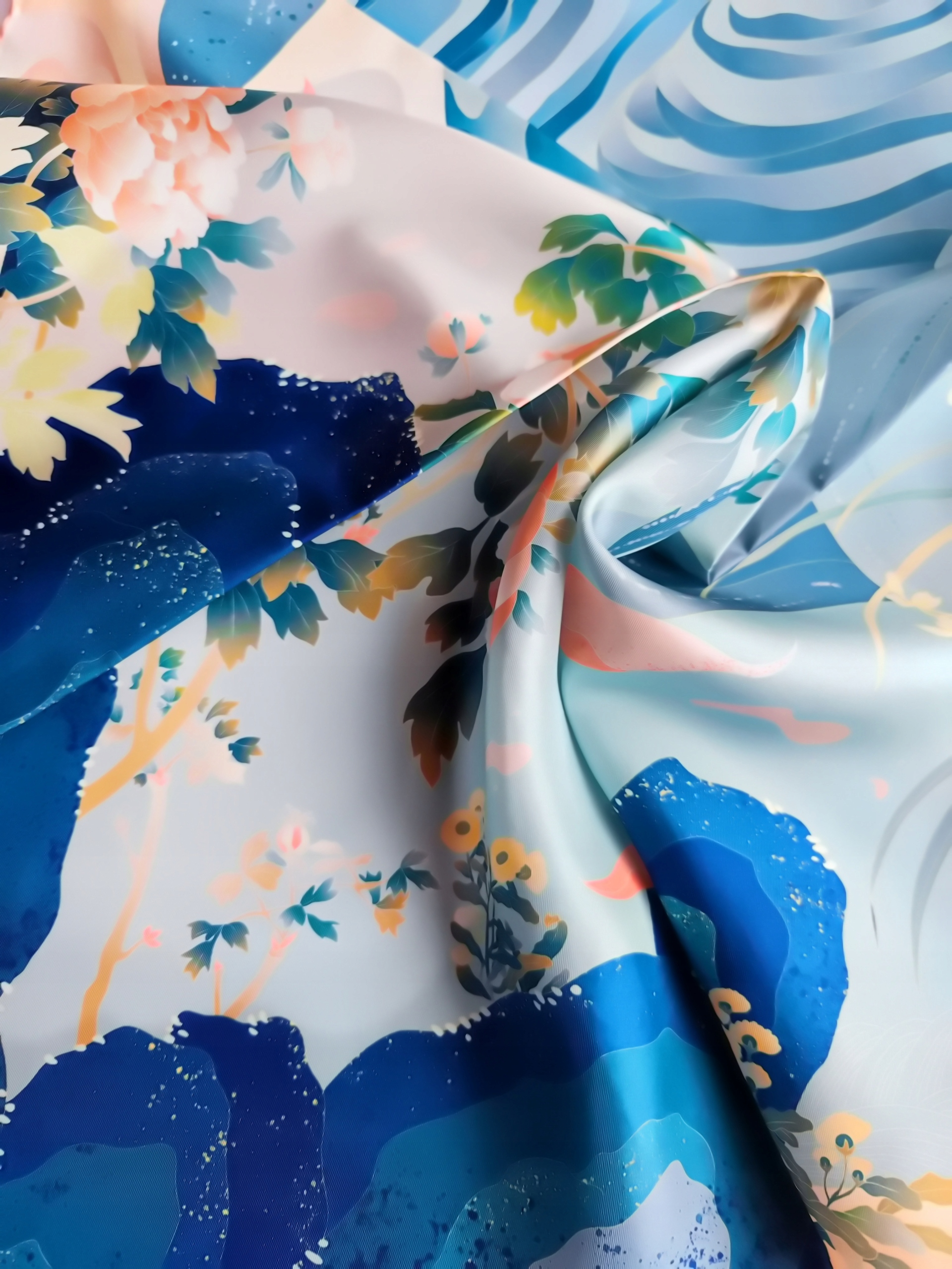 APASZKA JEDWABNA CHUSTA 100% JEDWAB NATURALNY MORWOWY MARKA JAKOŚĆ Rodzaj apaszka