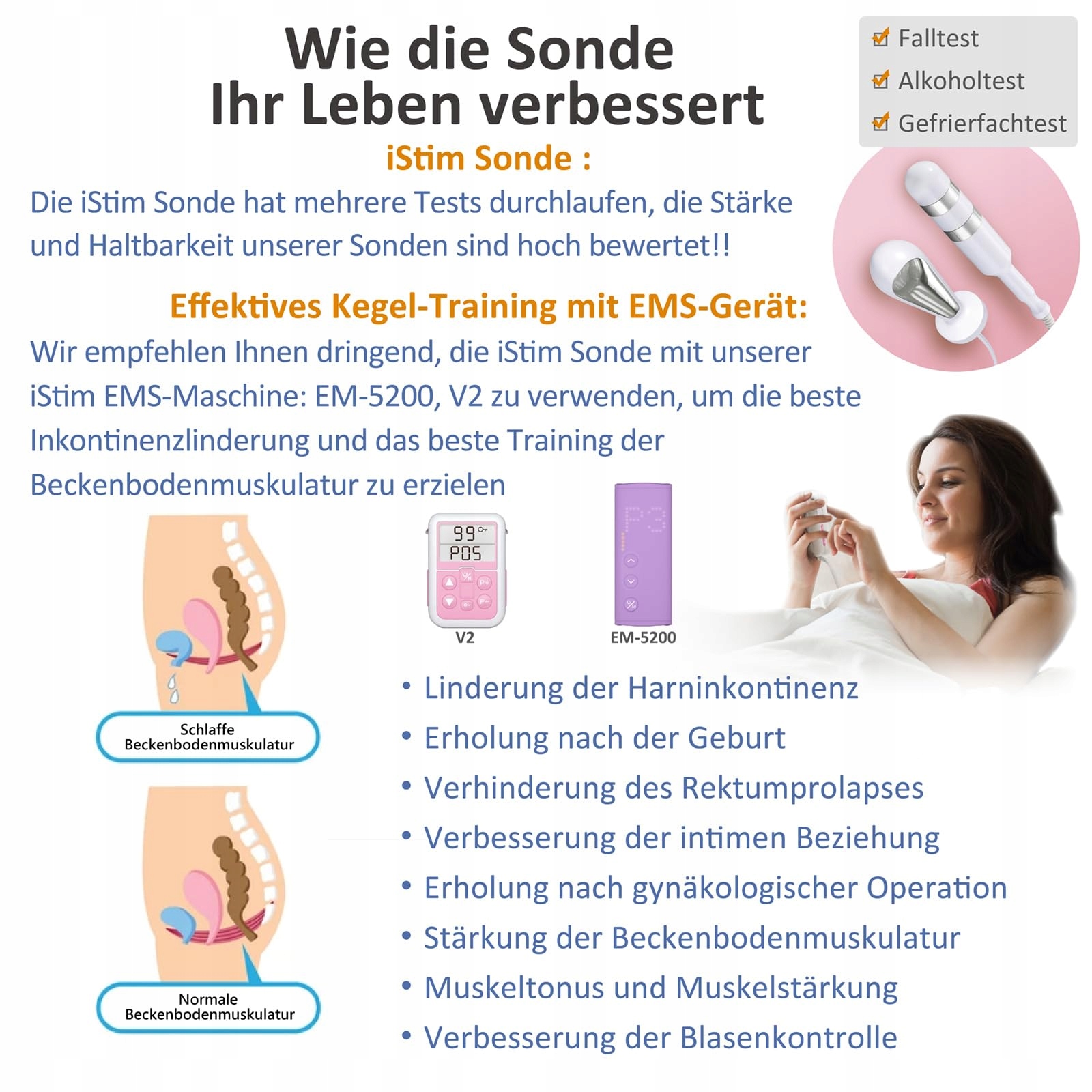 iSTIM PR-13 Sonda Analna Do Ćwiczeń Kegla Wzmacnia Mięśnie Dna Miednicy — miniatura 7