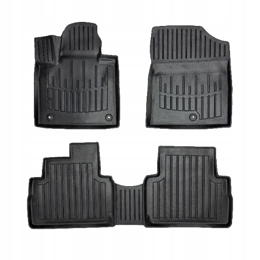 Dywaniki gumowe(TPE) Hyundai Santa Fe 4 Tm (2020-2024) po liftingu, Hybri