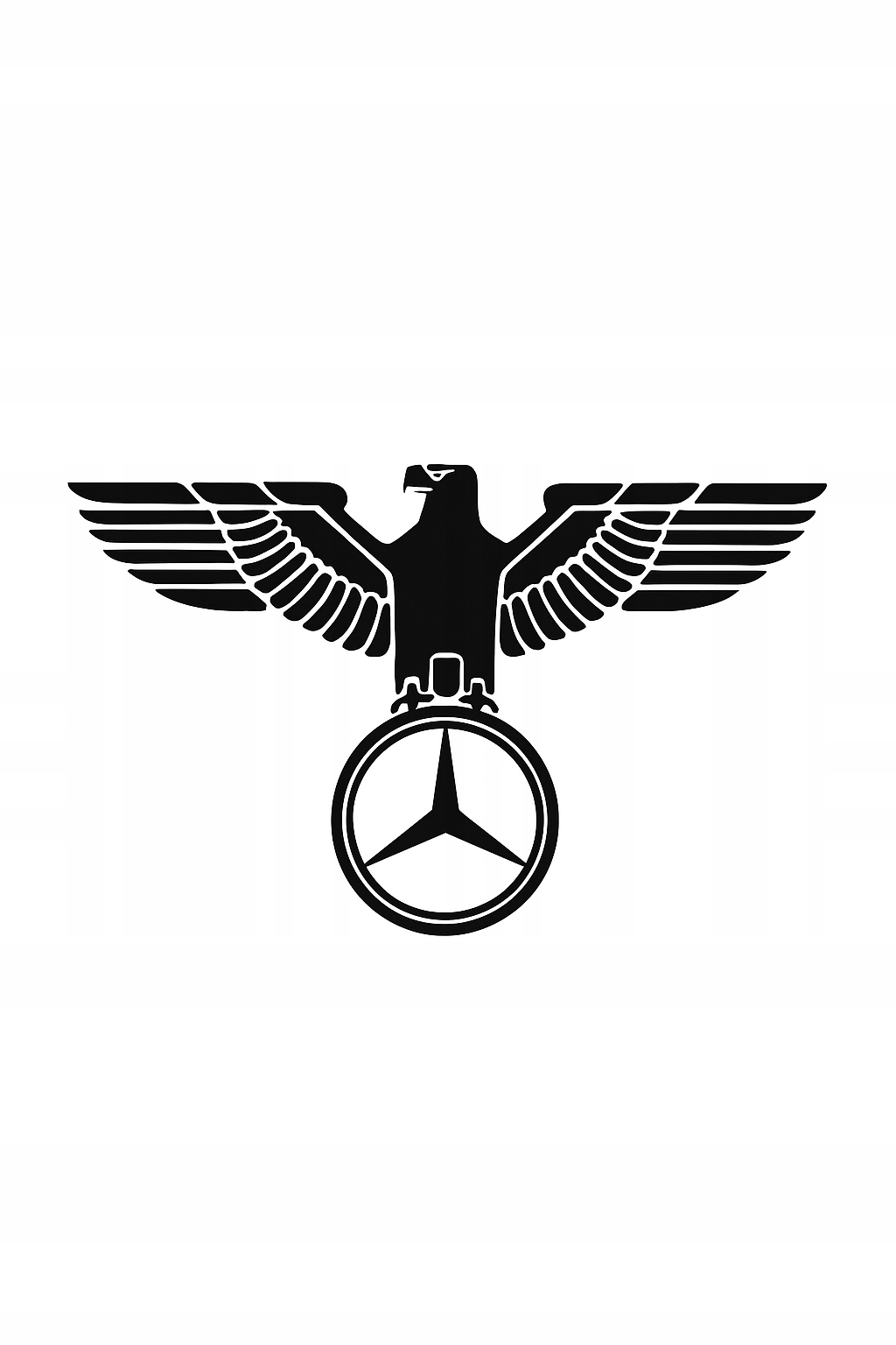 Mercedes Orzeł naklejka